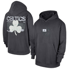 Anthracite Boston Celtics Jordan Brand Statement Jumpman Flight Premiere Hoodie | NBA