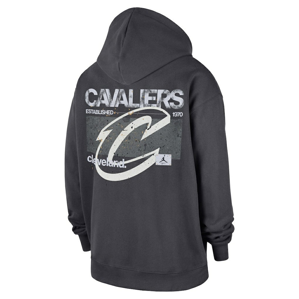 Anthracite Cleveland Cavaliers Jordan Brand Statement Jumpman Flight Premiere Hoodie sale | NBA