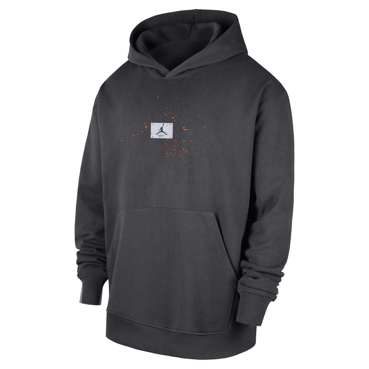 Anthracite New York Knicks Jordan Brand Statement Jumpman Flight Premiere Hoodie | NBA