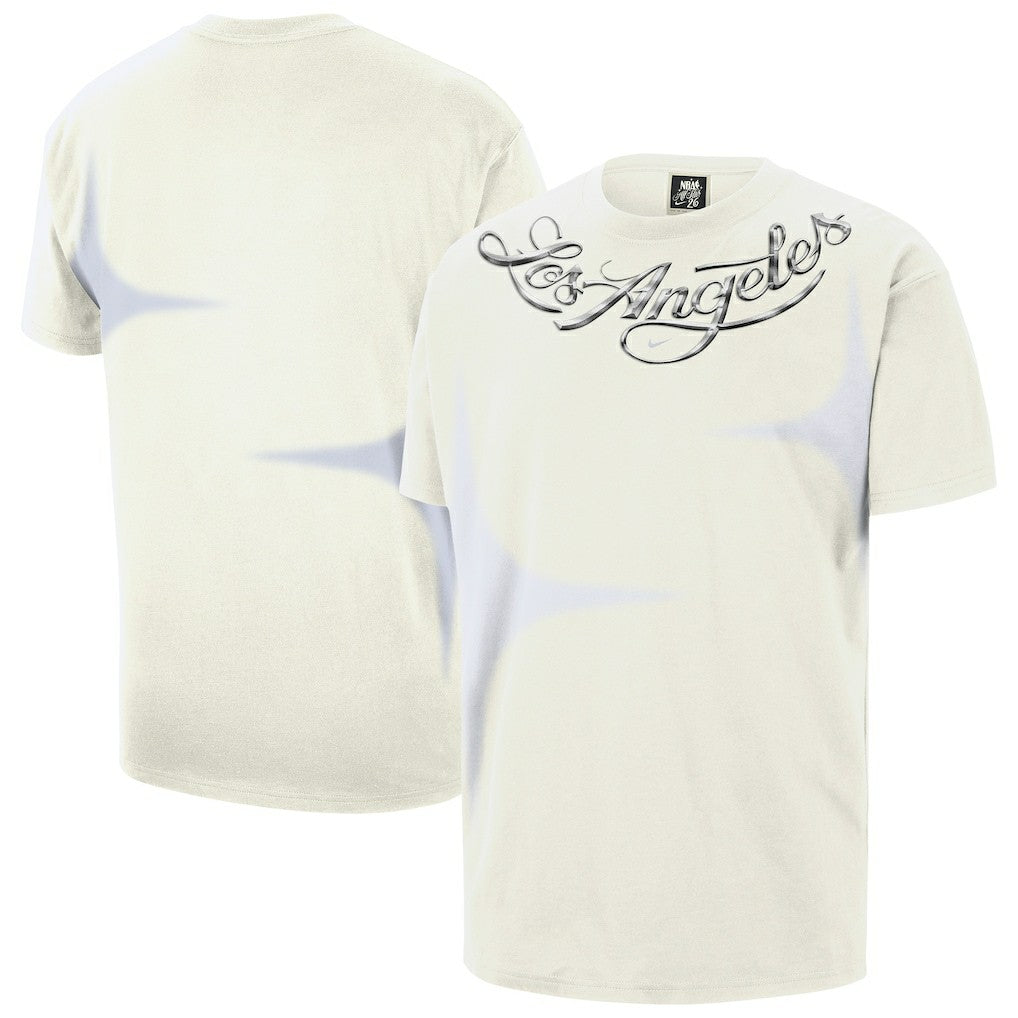 Cream  2026 NBA All-Star Game Max90 Premiere T-Shirt | NBA