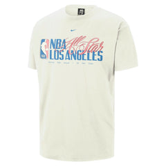 Cream  2026 NBA All-Star Game Max90 Wordmark T-Shirt | NBA