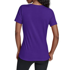 Minnesota Vikings Starter Women's Groovy Script V-Neck T-Shirt | NFL Discount