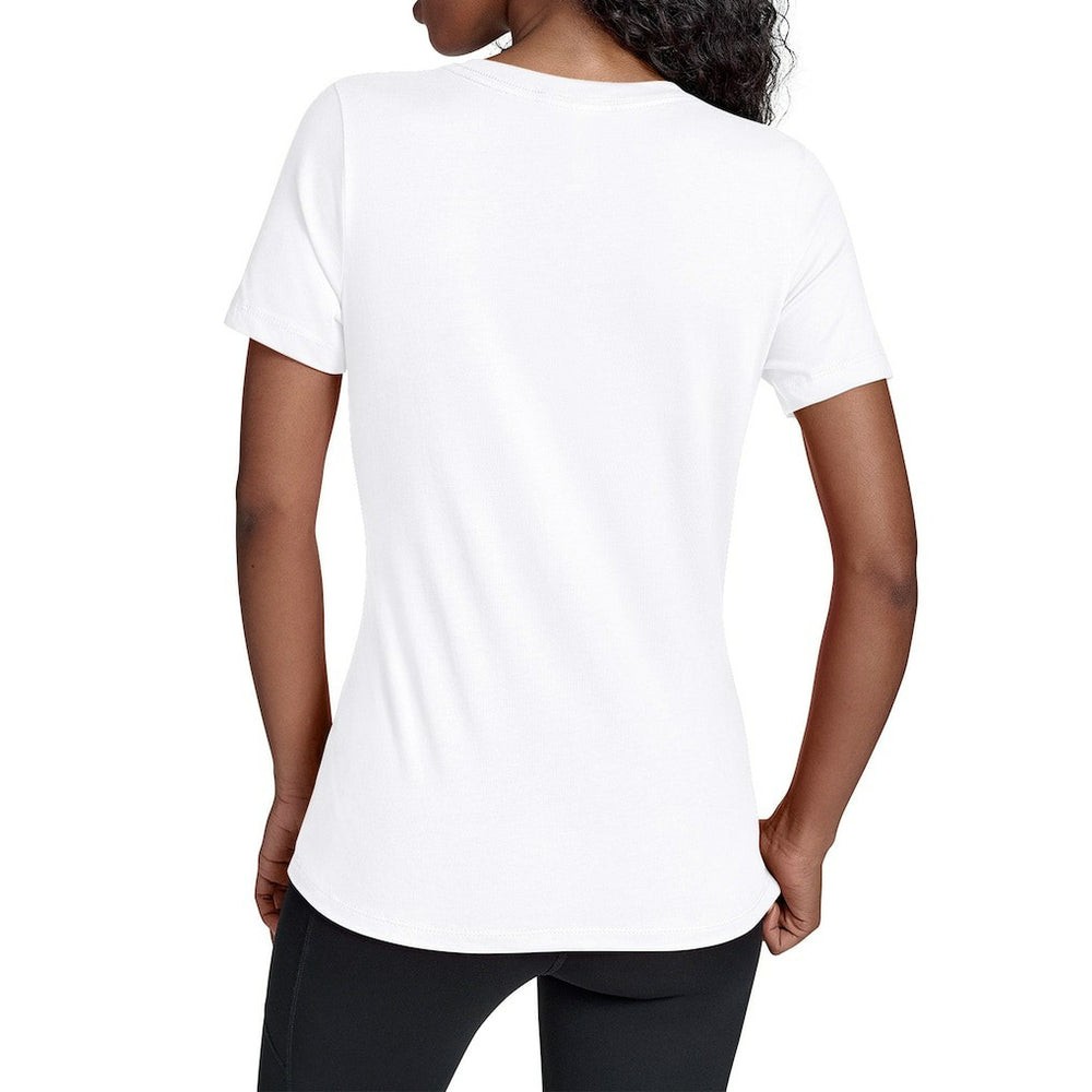 Miami Dolphins Starter Women's Groovy Script V-Neck T-Shirt | NFL Near me
