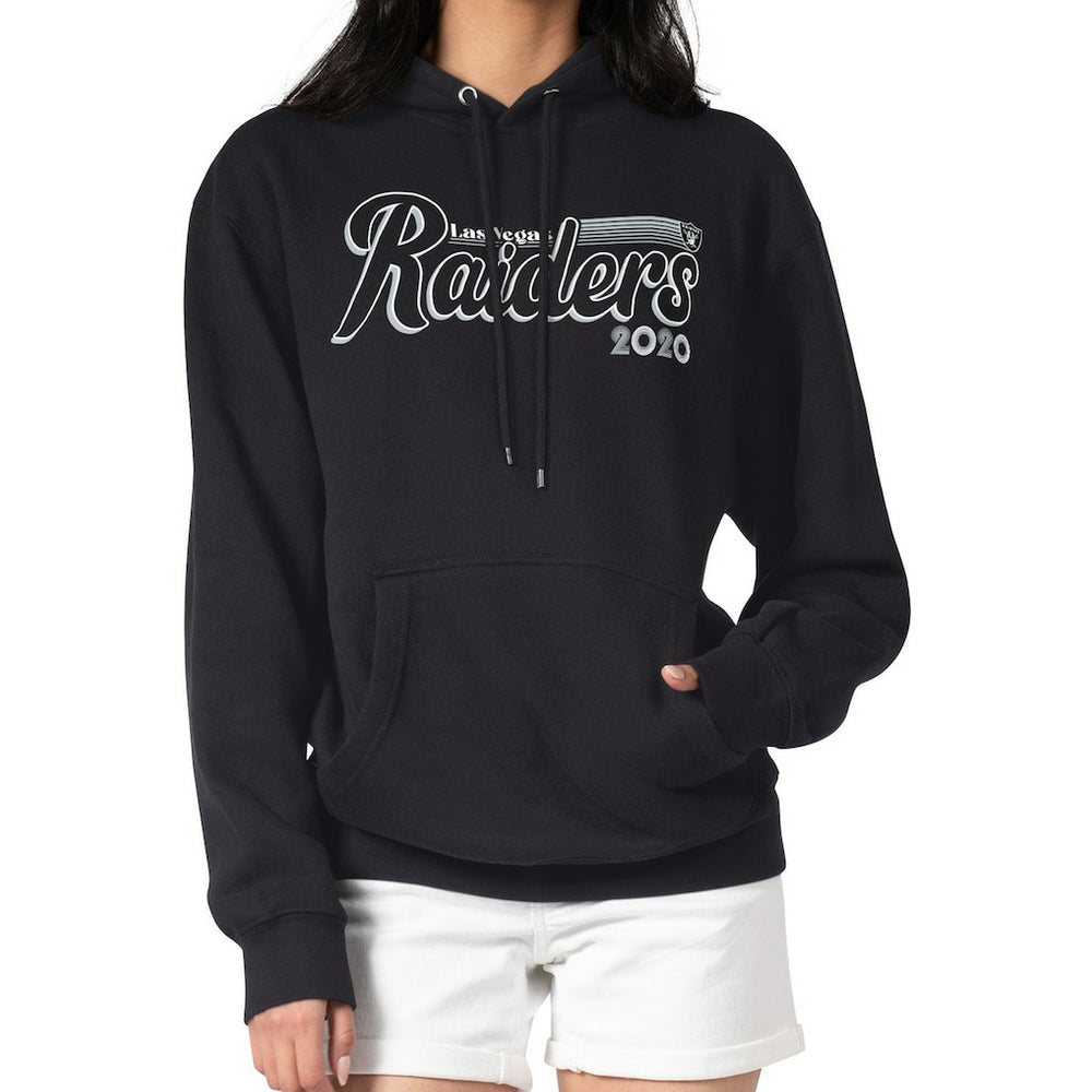 Las Vegas Raiders Starter Women's Groovy Script Pullover Hoodie | NFL Sale