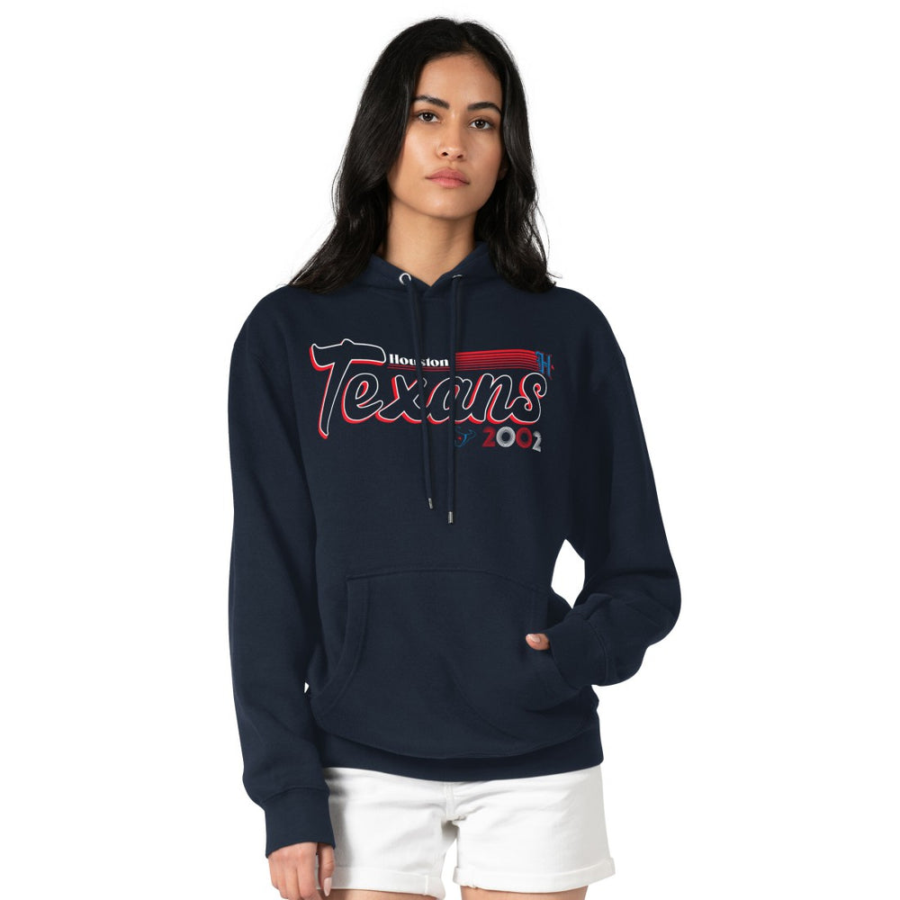 Houston Texans Starter Women's Groovy Script Pullover Hoodie | NFL Sale