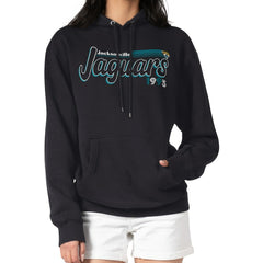 Jacksonville Jaguars Starter Women's Groovy Script Pullover Hoodie | NFL US