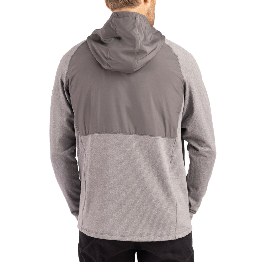 Houston Texans Cutter & Buck Peshastin Eco Fleece Recycled Raglan Full-Zip Tri-Blend Hybrid Jacket | NFL On sale