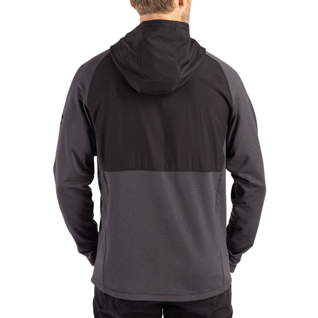 Pittsburgh Steelers Cutter & Buck Peshastin Eco Fleece Recycled Raglan Full-Zip Tri-Blend Hybrid Jacket | NFL On sale