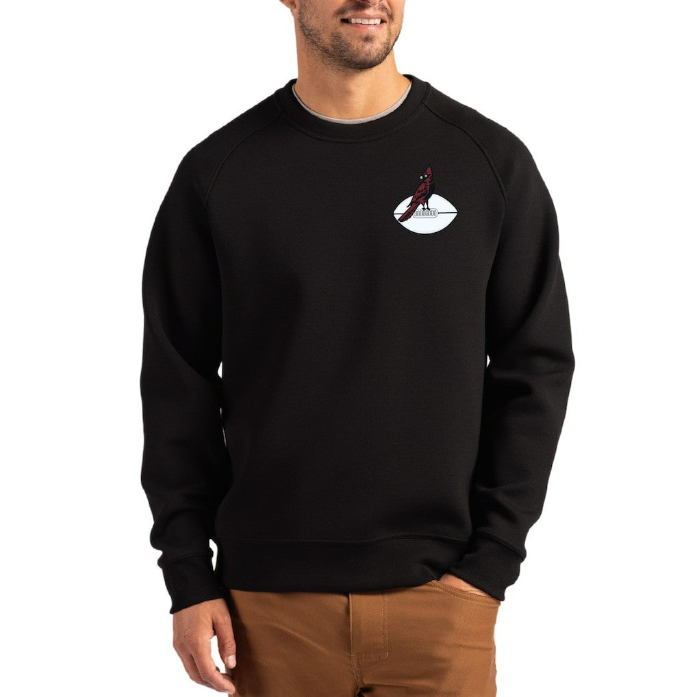 Arizona Cardinals Cutter & Buck Throwback Roam Recycled Raglan Pullover Sweatshirt | NFL Sale