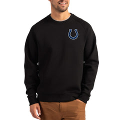 Indianapolis Colts Cutter & Buck Primary Logo Roam Recycled Raglan Pullover Sweatshirt | NFL Outlet
