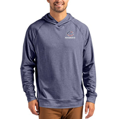 Chicago Bears Cutter & Buck Adapt Americana Knit Recycled Raglan Pullover Hoodie | NFL Online