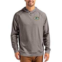 Green Bay Packers Cutter & Buck Adapt Knit Recycled Raglan Pullover Hoodie | NFL On sale