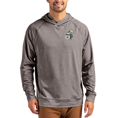 New Orleans Saints Cutter & Buck Adapt Historic Knit Recycled Raglan Pullover Hoodie | NFL Online