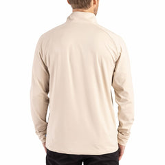 New York Jets Cutter & Buck Adapt Eco Knit Stretch Recycled Quarter-Zip Pullover | NFL Online