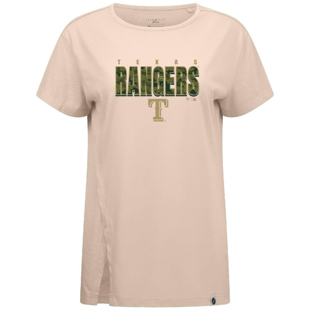 Texas Rangers Levelwear Women's Influx Protect W T-Shirt - MLB T-shirts