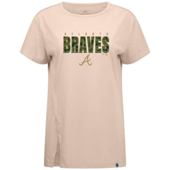 Atlanta Braves Levelwear Women's Influx Protect W T-Shirt - MLB T-shirts