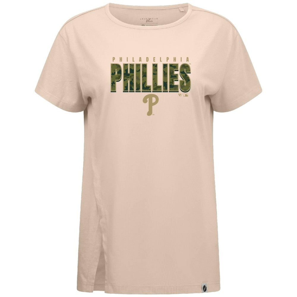 Philadelphia Phillies Levelwear Women's Influx Protect W T-Shirt - MLB T-shirts