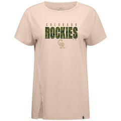 Colorado Rockies Levelwear Women's Influx Protect W T-Shirt - MLB T-shirts