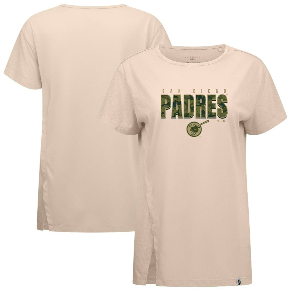 San Diego Padres Levelwear Women's Influx Protect W T-Shirt - MLB T-shirts