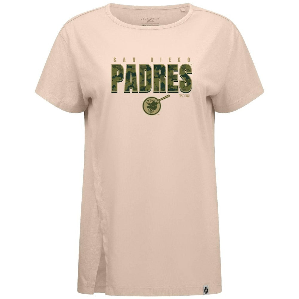San Diego Padres Levelwear Women's Influx Protect W T-Shirt - MLB T-shirts