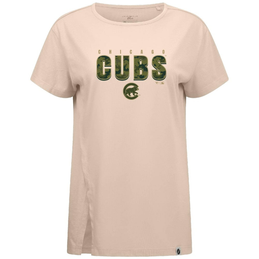Chicago Cubs Levelwear Women's Influx Protect W T-Shirt - MLB T-shirts