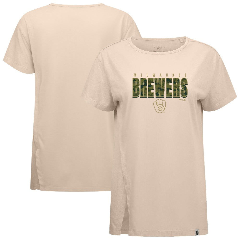 Milwaukee Brewers Levelwear Women's Influx Protect W T-Shirt - MLB T-shirts