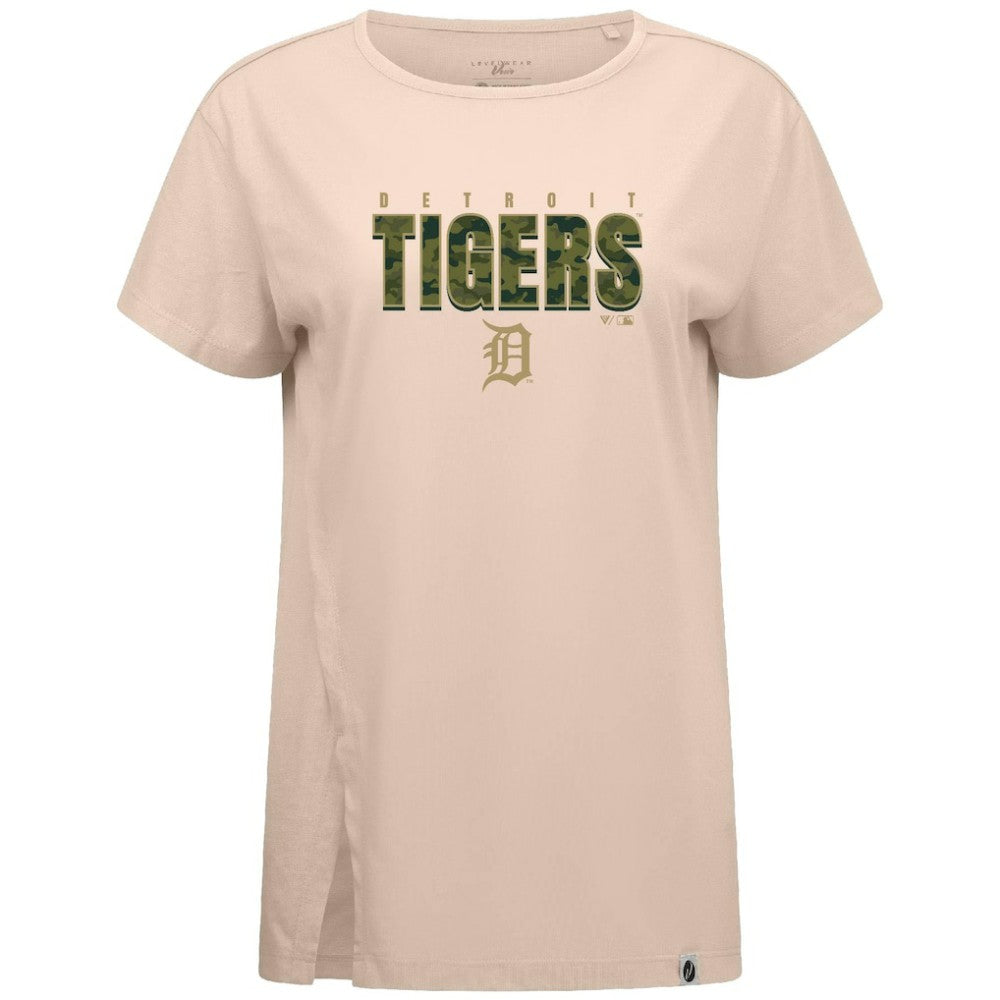 Detroit Tigers Levelwear Women's Influx Protect W T-Shirt - MLB T-shirts