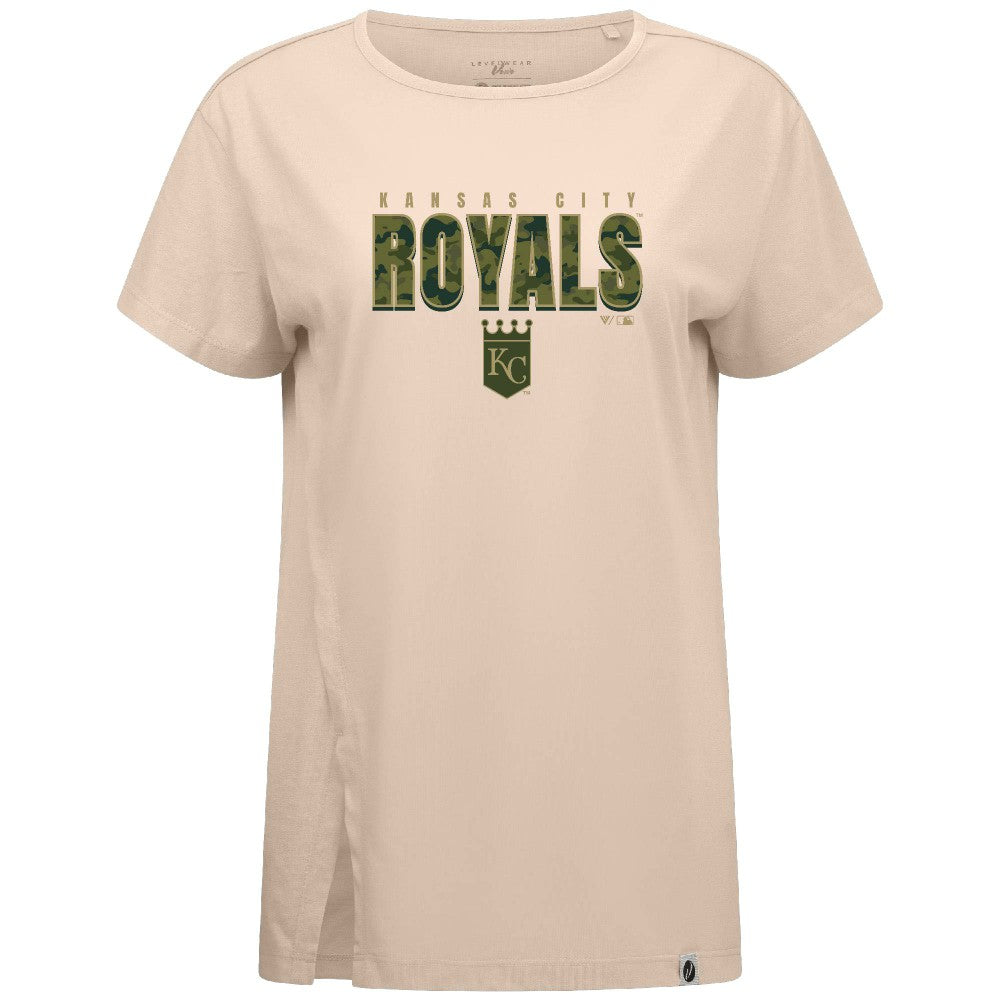 Kansas City Royals Levelwear Women's Influx Protect W T-Shirt - MLB T-shirts