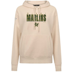 Miami Marlins Levelwear Women's Adorn Protect W Pullover Hoodie - MLB Hoodies