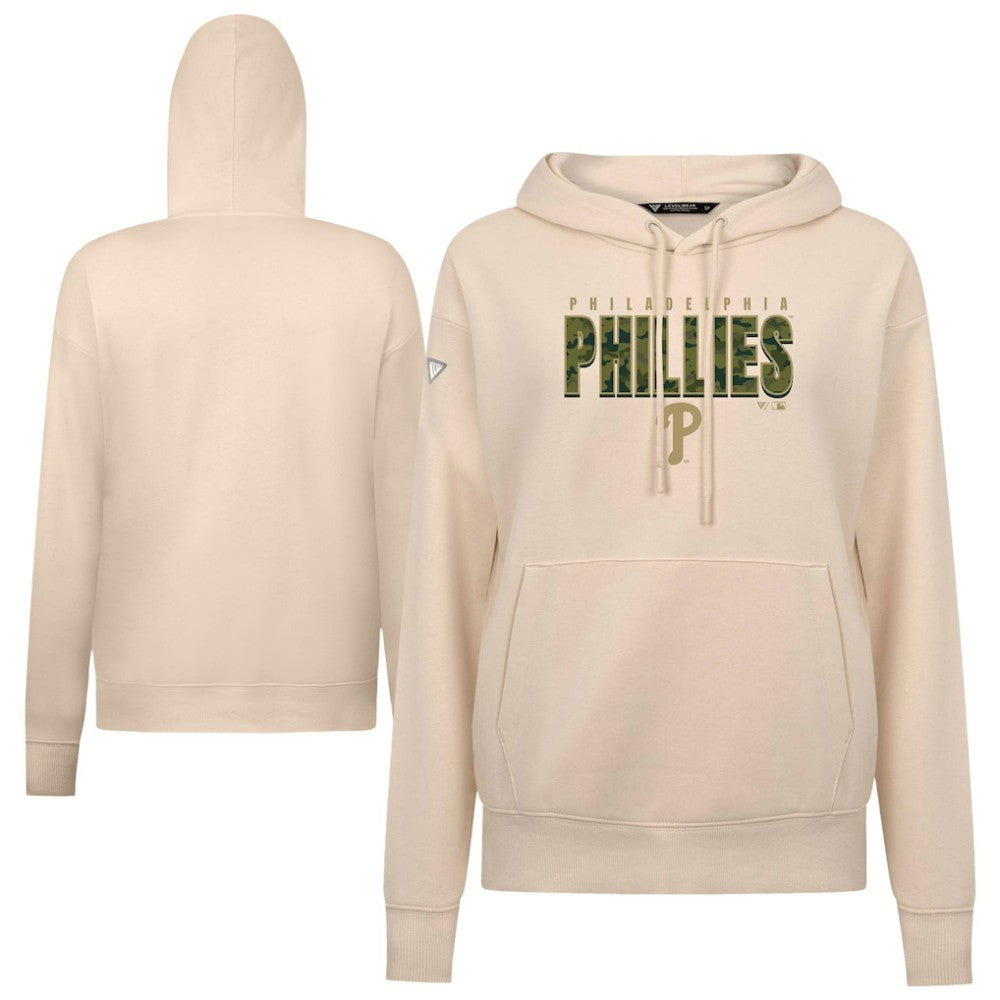 Philadelphia Phillies Levelwear Women's Adorn Protect W Pullover Hoodie - MLB Hoodies