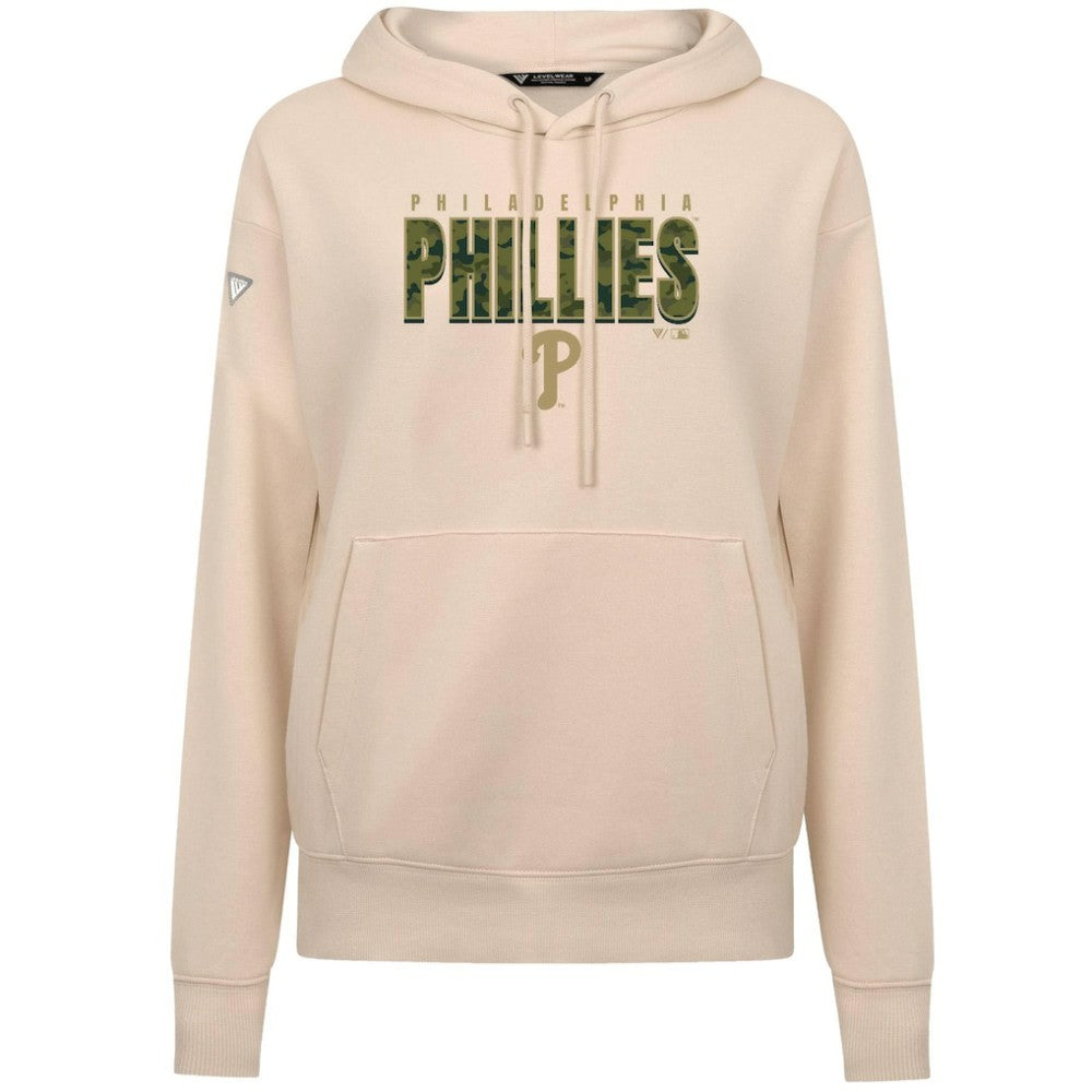 Philadelphia Phillies Levelwear Women's Adorn Protect W Pullover Hoodie - MLB Hoodies