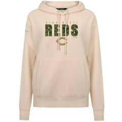 Cincinnati Reds Levelwear Women's Adorn Protect W Pullover Hoodie - MLB Hoodies