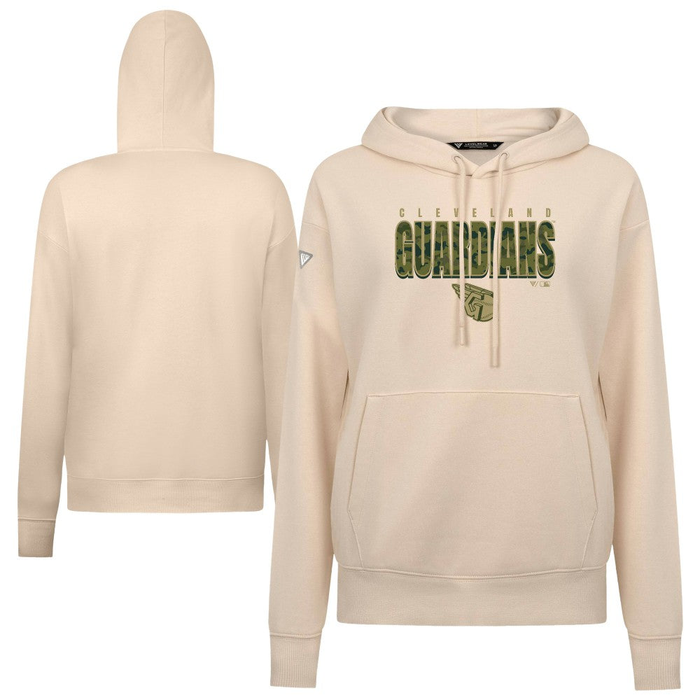 Cleveland Guardians Levelwear Women's Adorn Protect W Pullover Hoodie - MLB Hoodies