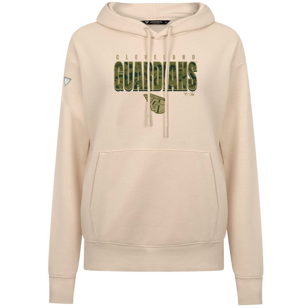 Cleveland Guardians Levelwear Women's Adorn Protect W Pullover Hoodie - MLB Hoodies