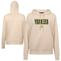 New York Yankees Levelwear Women's Adorn Protect W Pullover Hoodie - MLB Hoodies