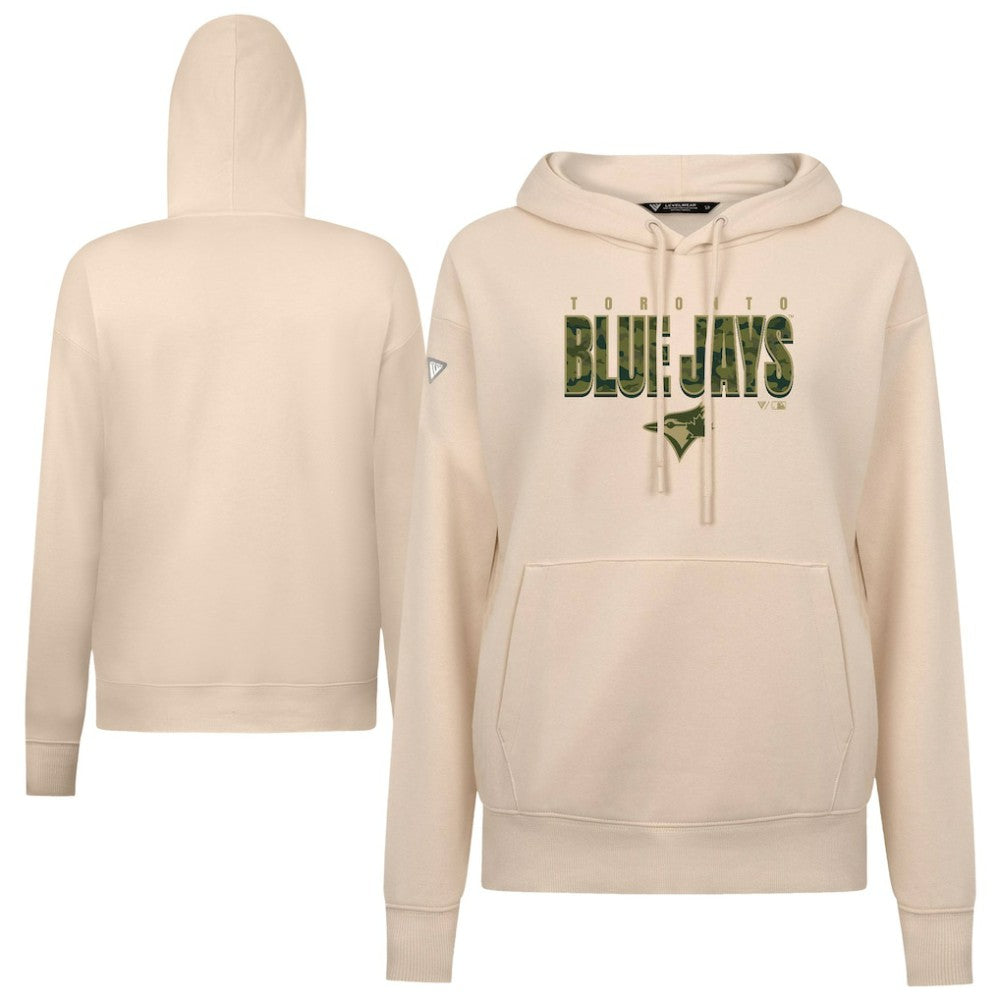Toronto Blue Jays Levelwear Women's Adorn Protect W Pullover Hoodie - MLB Hoodies
