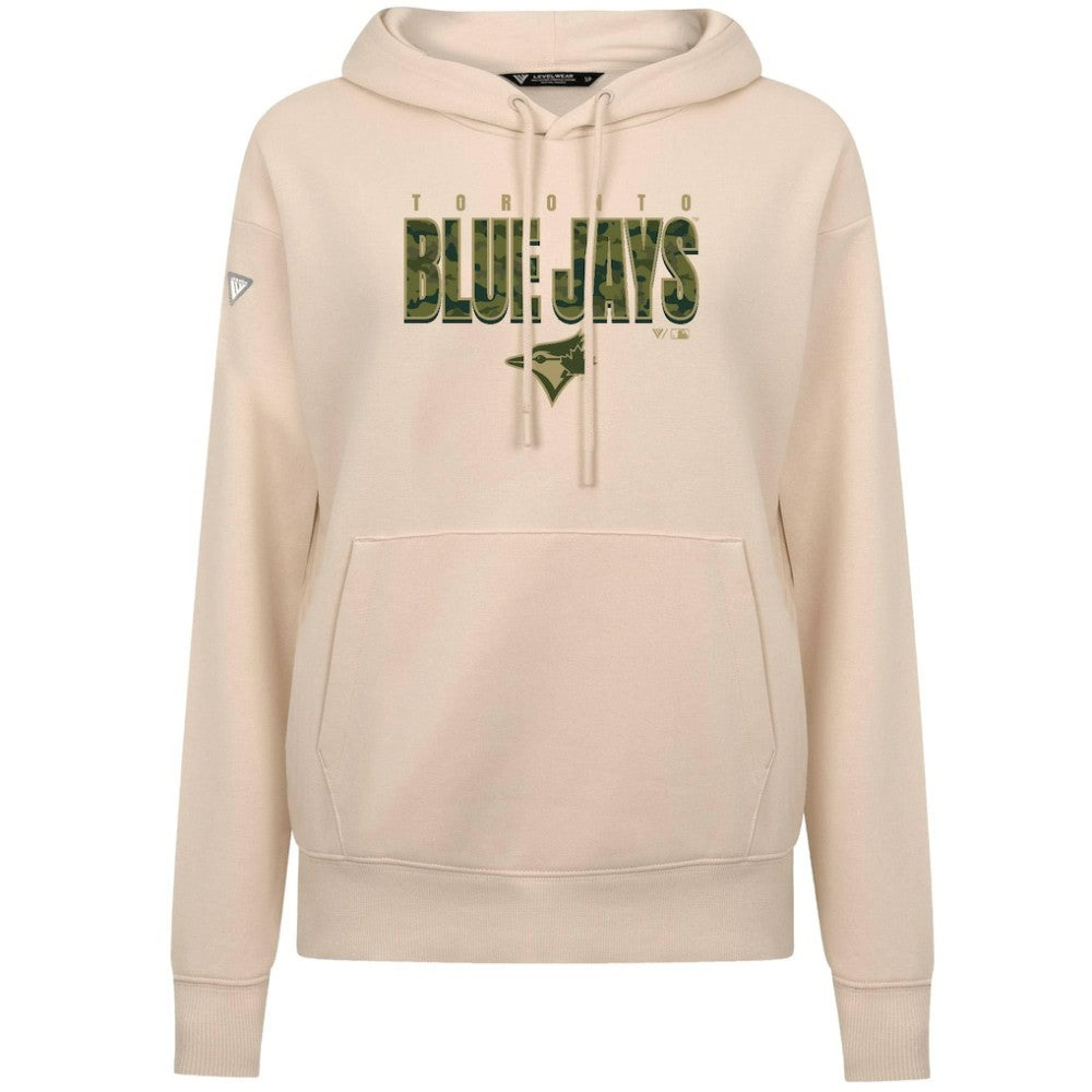 Toronto Blue Jays Levelwear Women's Adorn Protect W Pullover Hoodie - MLB Hoodies