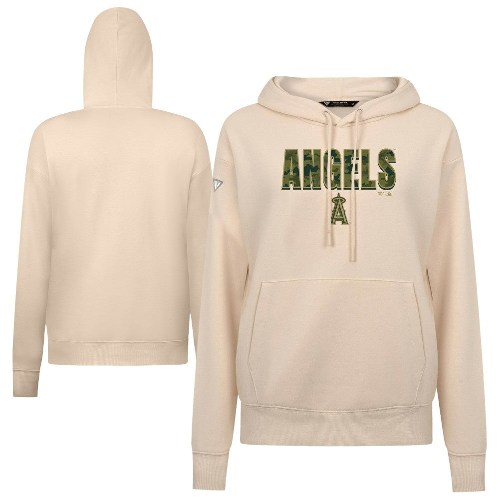 Los Angeles Angels Levelwear Women's Adorn Protect W Pullover Hoodie - MLB Hoodies