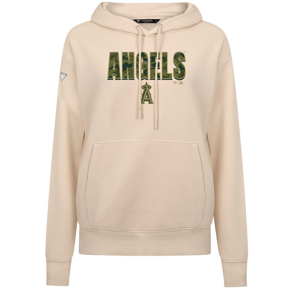 Los Angeles Angels Levelwear Women's Adorn Protect W Pullover Hoodie - MLB Hoodies