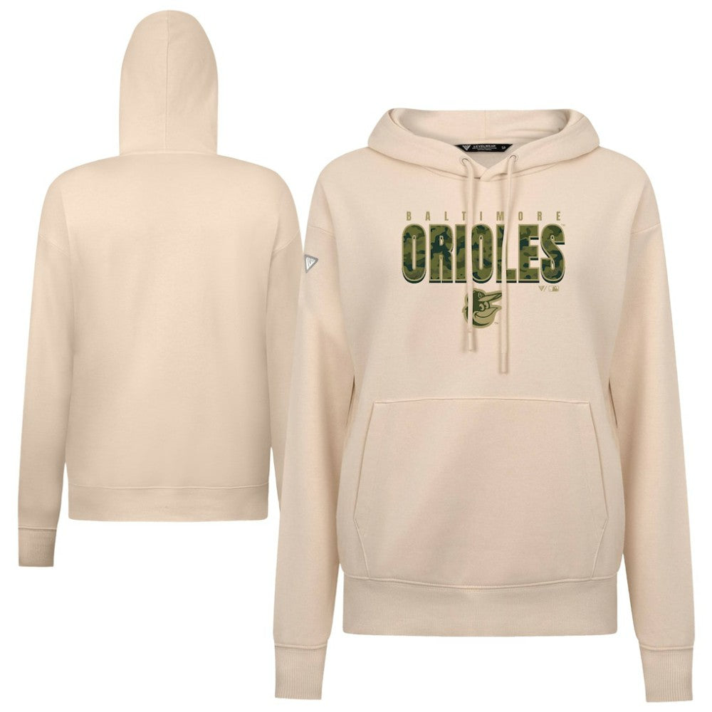 Baltimore Orioles Levelwear Women's Adorn Protect W Pullover Hoodie - MLB Hoodies
