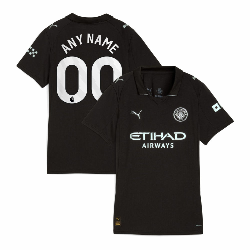 Manchester City Women's 2025/26 Away Replica Custom Jersey