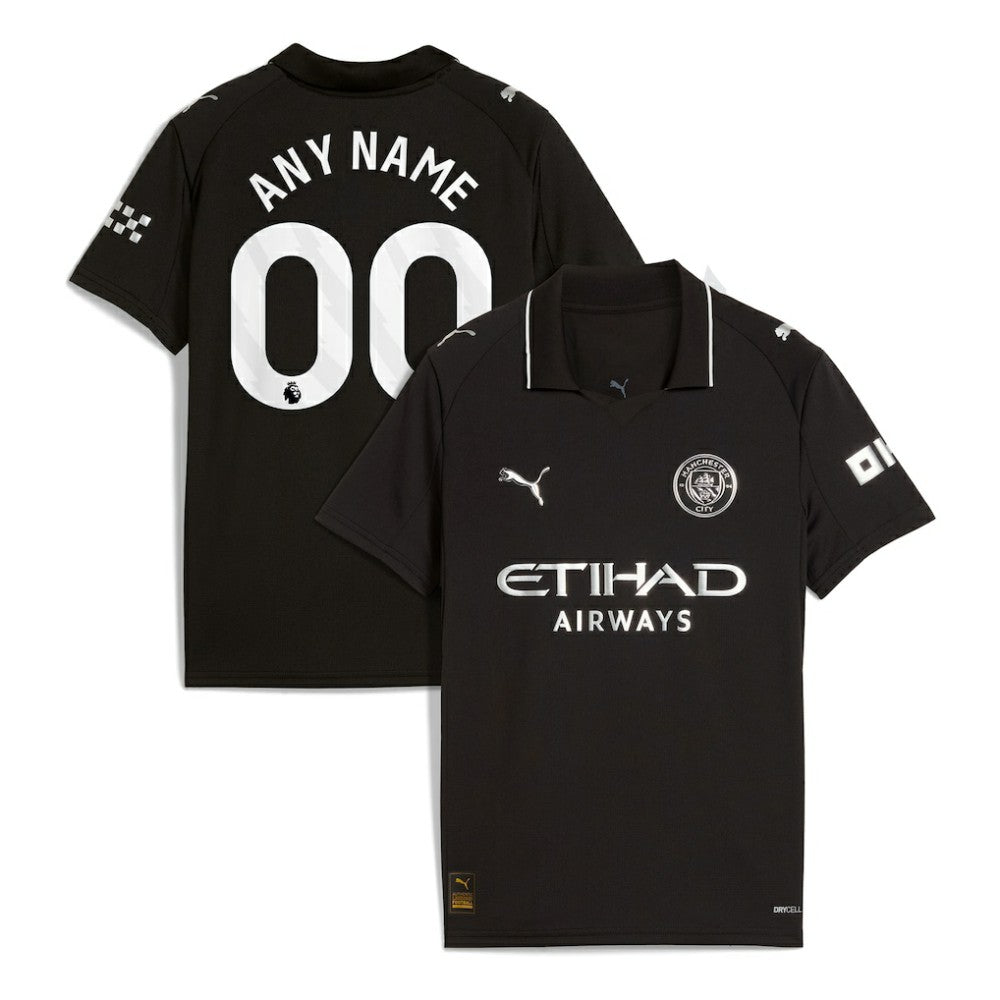 Manchester City Youth 2025/26 Away Replica Custom Jersey