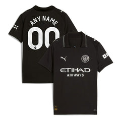 Manchester City Youth 2025/26 Away Replica Custom Jersey