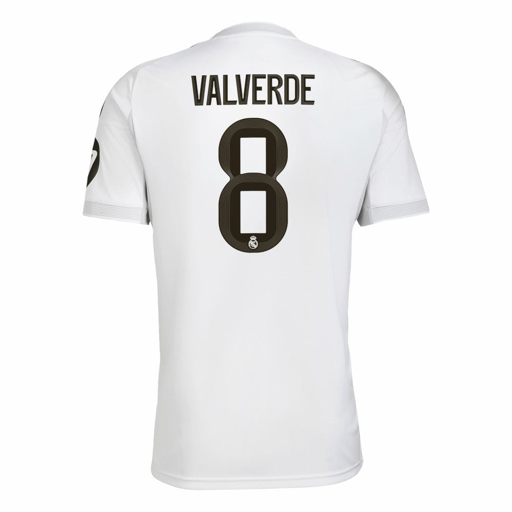 Federico Valverde Real Madrid 2025/26 Home Replica Jersey