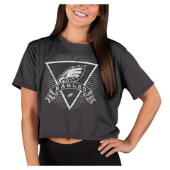 Philadelphia Eagles Concepts Sport Women's Quest Knit Crop Top | NFL US