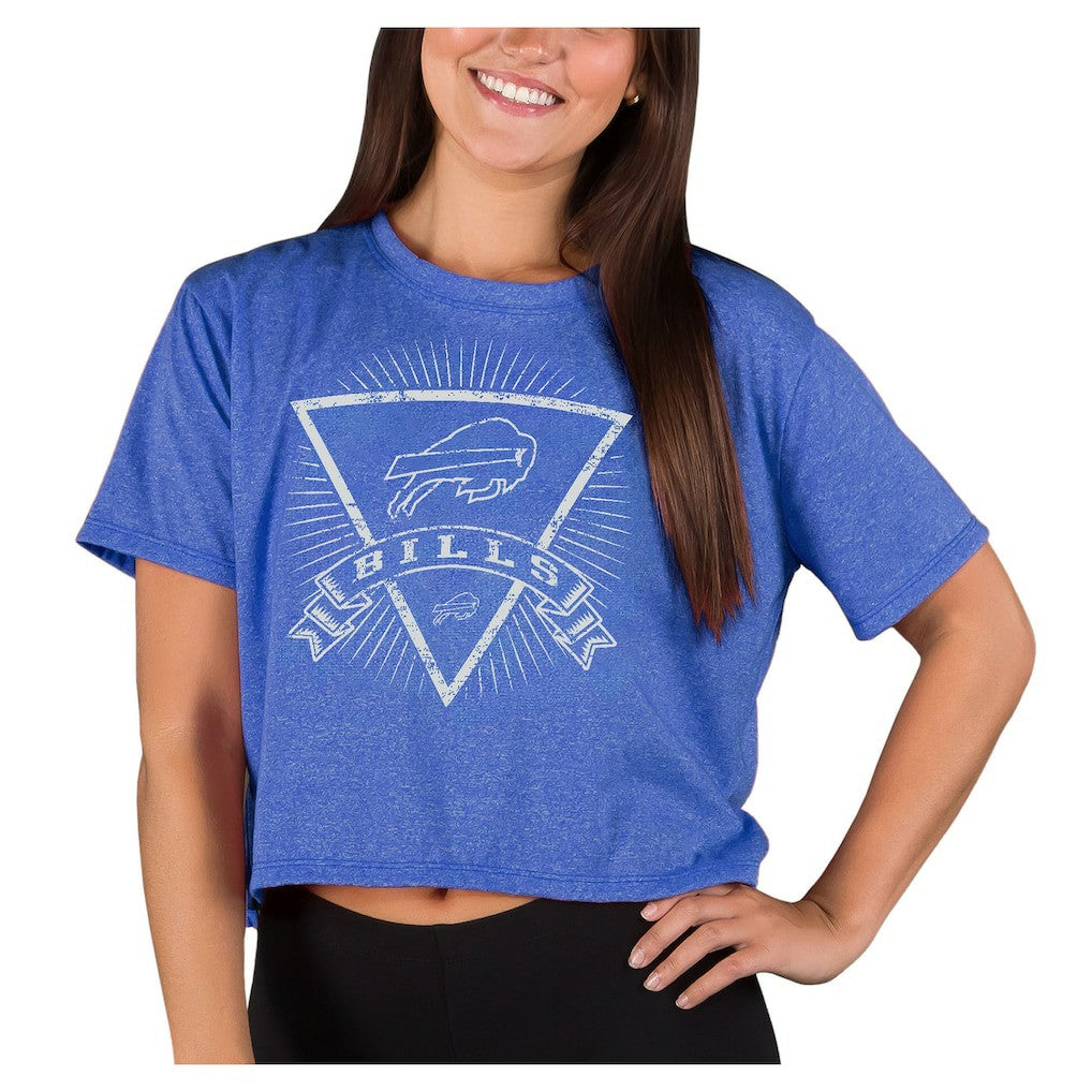 Buffalo Bills Concepts Sport Women's Quest Knit Crop Top | NFL US