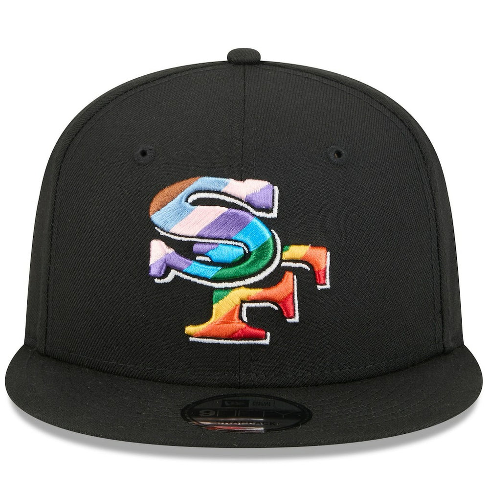 San Francisco 49ers Pride 9FIFTY Snapback Hat | NFL Outlet