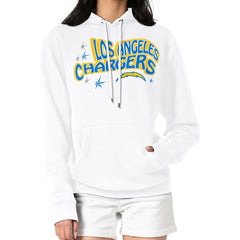 Los Angeles Chargers Starter Women's Fireworks Fleece Pullover Hoodie | NFL Discount