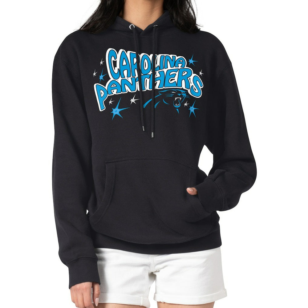 Carolina Panthers Starter Women's Fireworks Fleece Pullover Hoodie | NFL Online