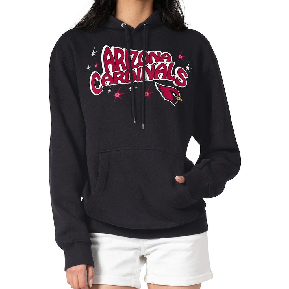 Arizona Cardinals Starter Women's Fireworks Fleece Pullover Hoodie | NFL Sale
